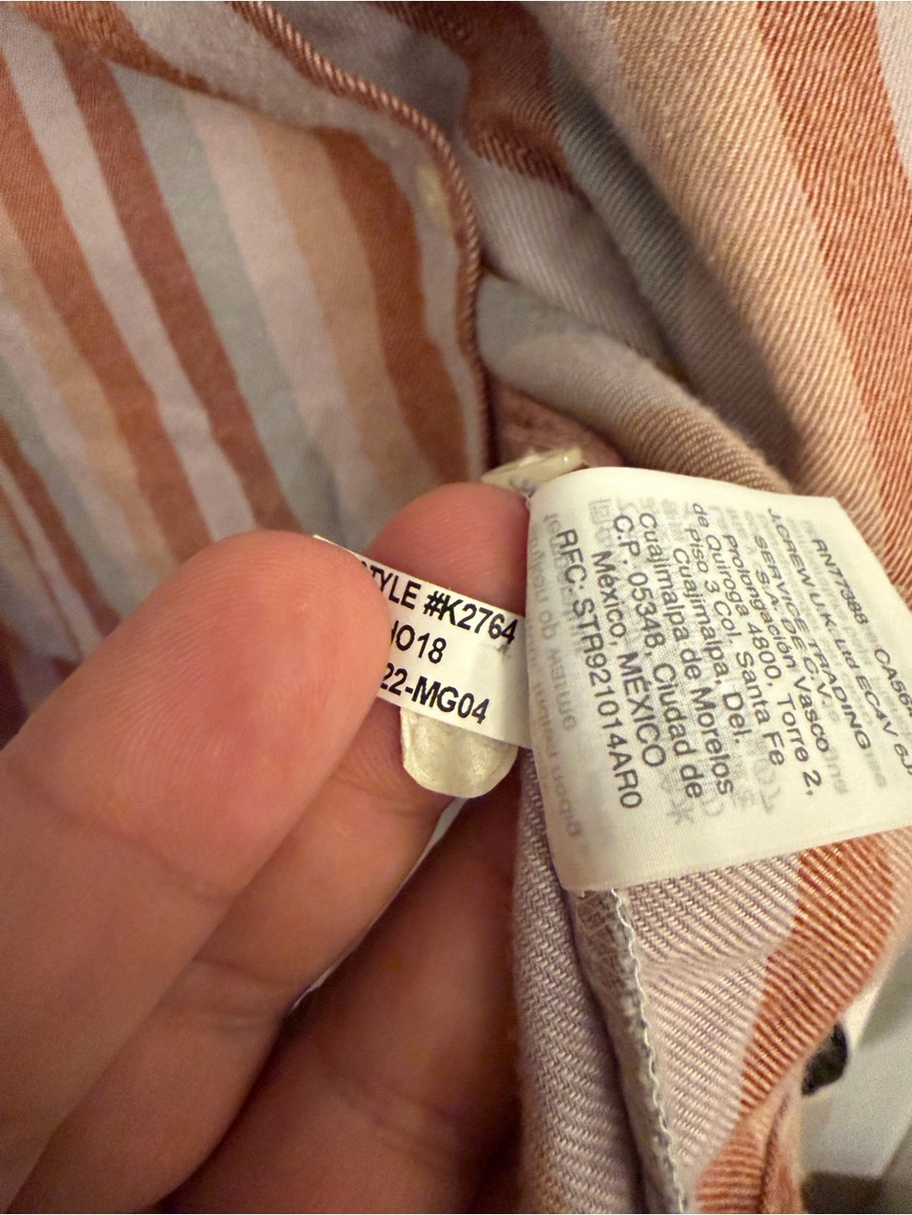 Madewell Central Shirt Rainbow Stripe Oversized Button Down Medium - Picture 6 of 7